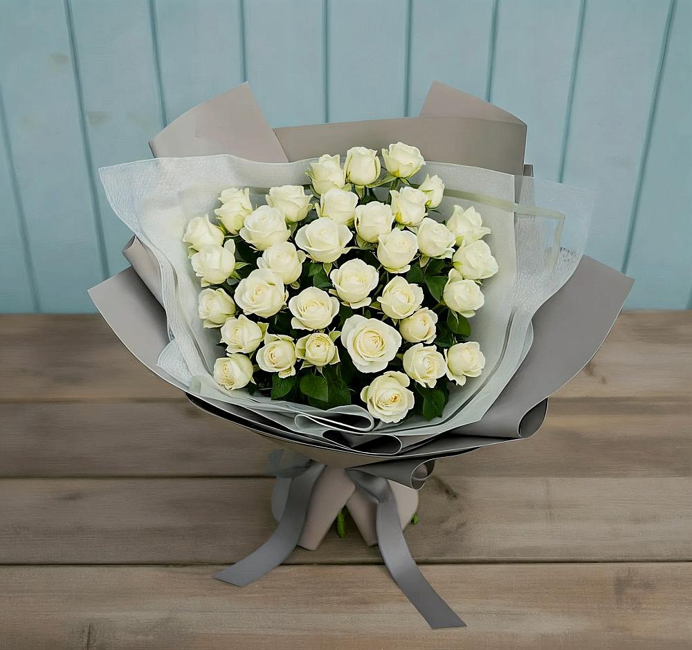 Букет Белоснежная нежность в Иловле