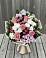 Букет цветов из: Альстромерии, Гвоздики, Розы и Хризантемы в Иловле