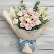 Букет цветов из:  Лизиантусы в Иловле