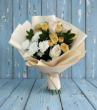 Букет цветов из:  Розы и Хризантемы в Иловле
