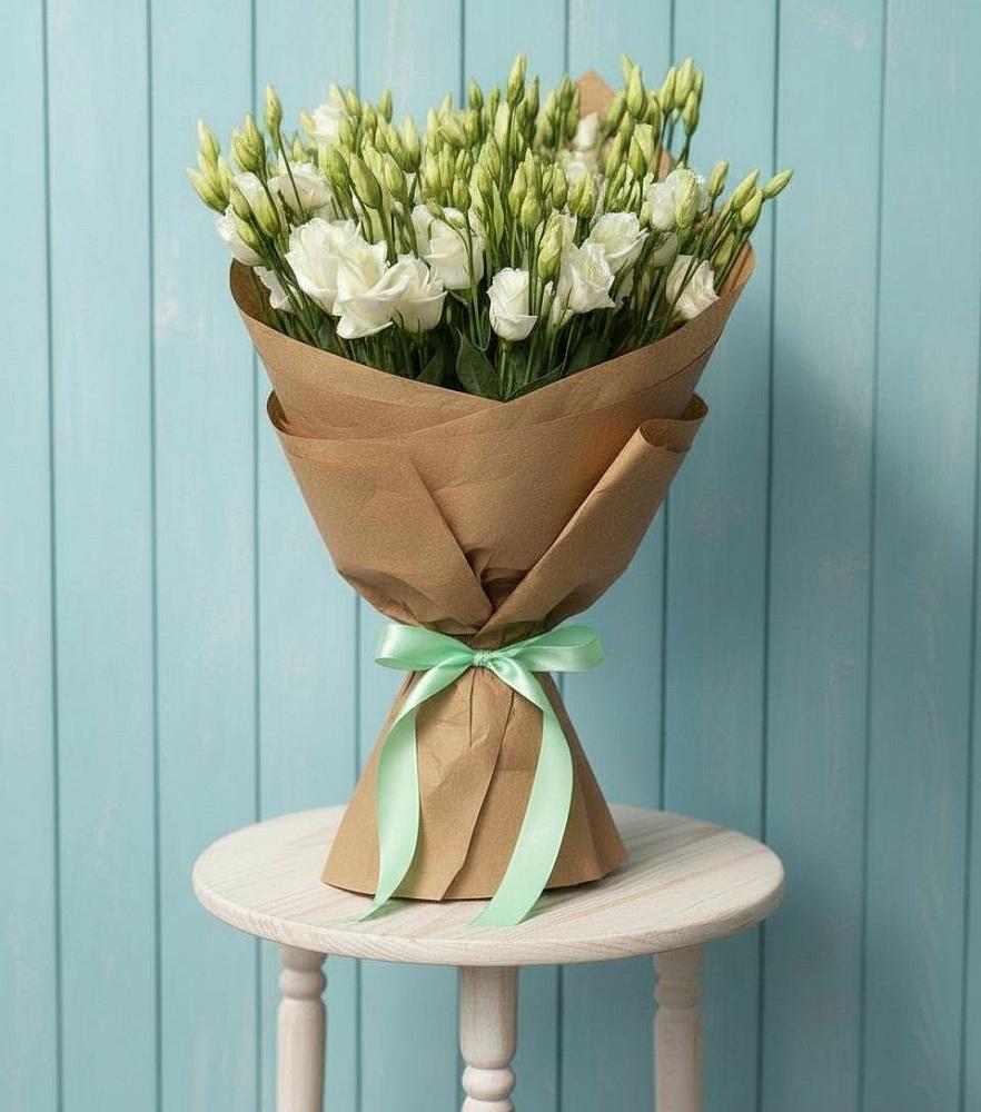 Букет цветов из: Лизиантусы в Иловле