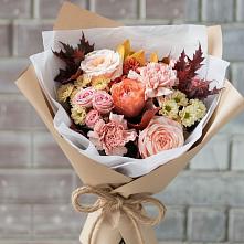 Букет цветов из:  Гвоздики, Хризантемы и Розы #REPLACE_PRED# Иловле